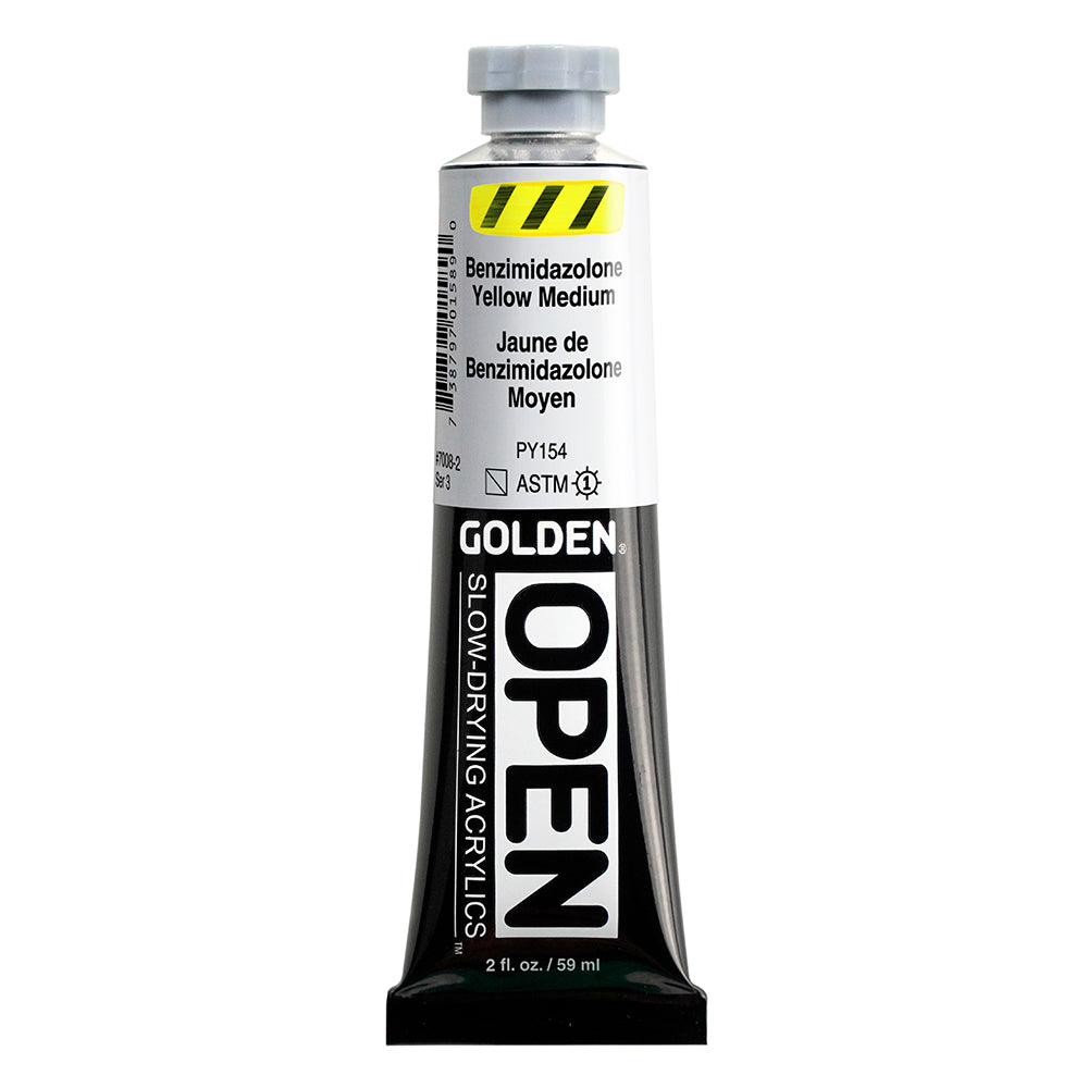 GOLDEN Open Acryl - Benzimidazolone Gelb Mittel 7008 (59ml)