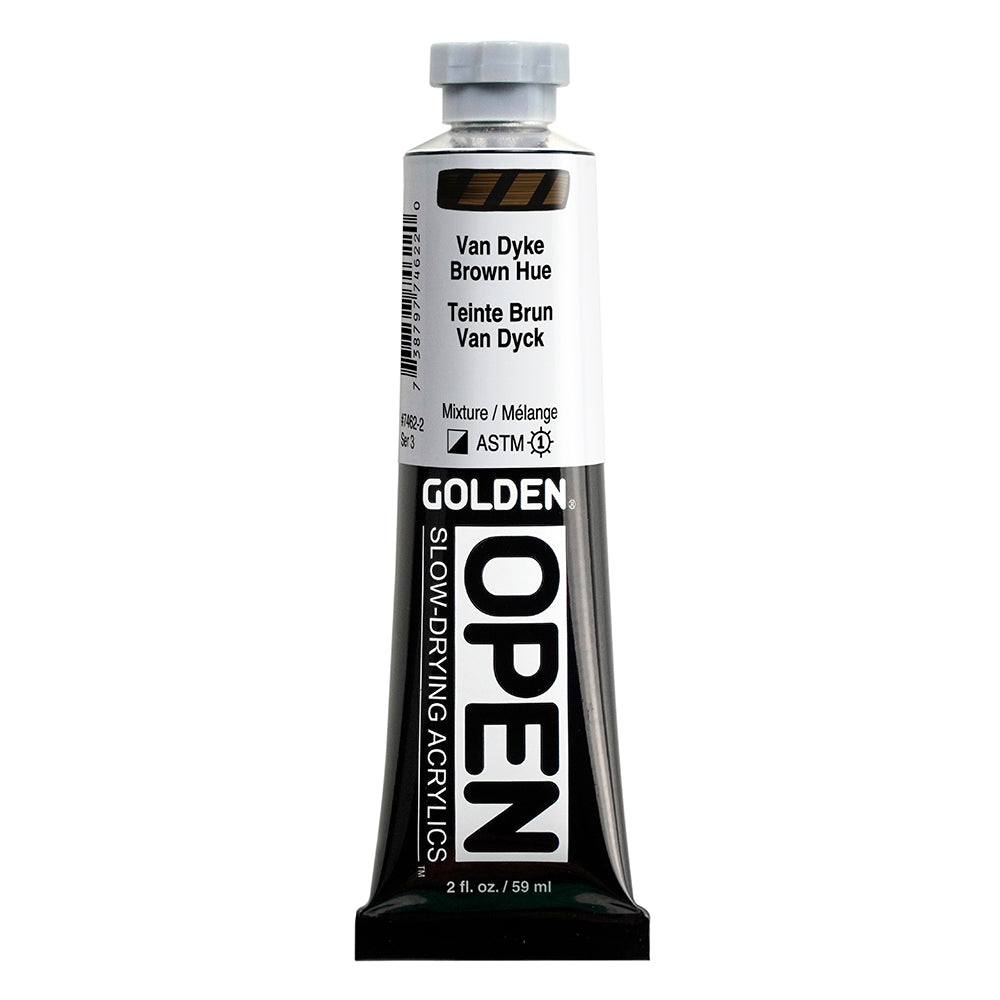 GOLDEN Open Acryl - Vandykebraun Farbton 7462 (59ml)