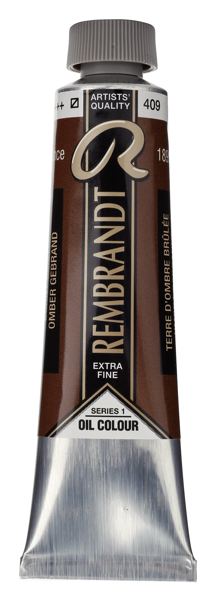 Pintura al óleo REMBRANDT - 409 Sombra Quemada 40ml