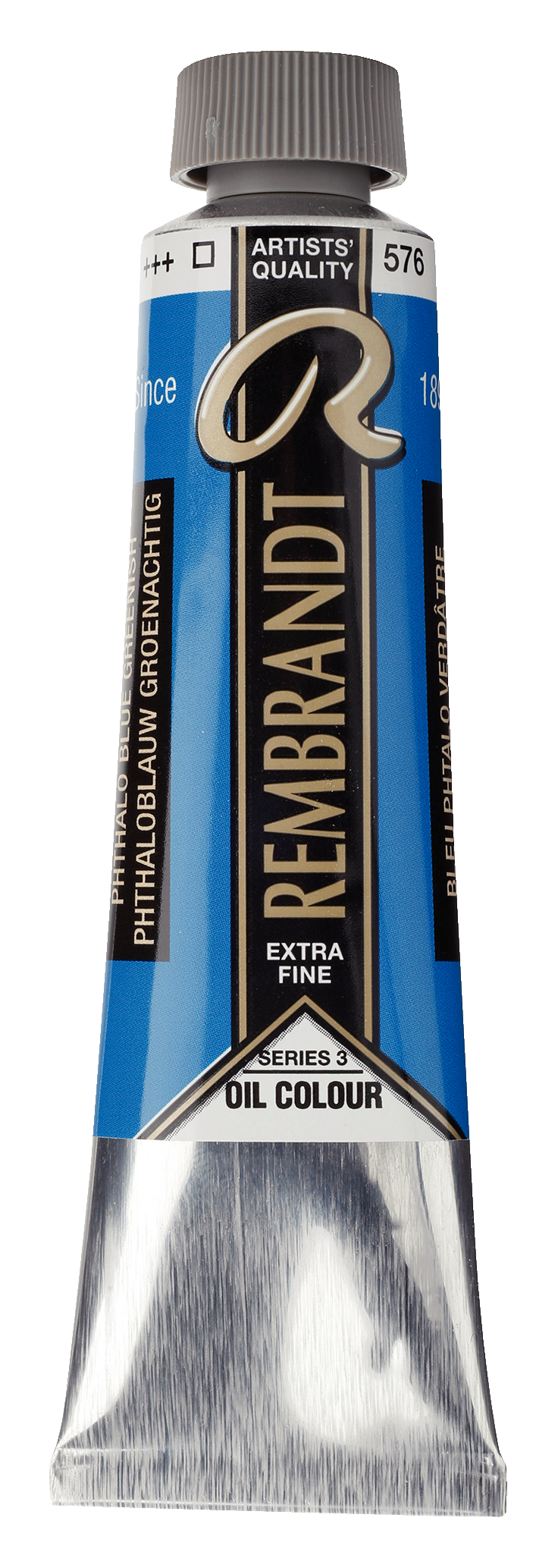 REMBRANDT Ölfarbe - 576 Phthaloblau Grünlich 40ml