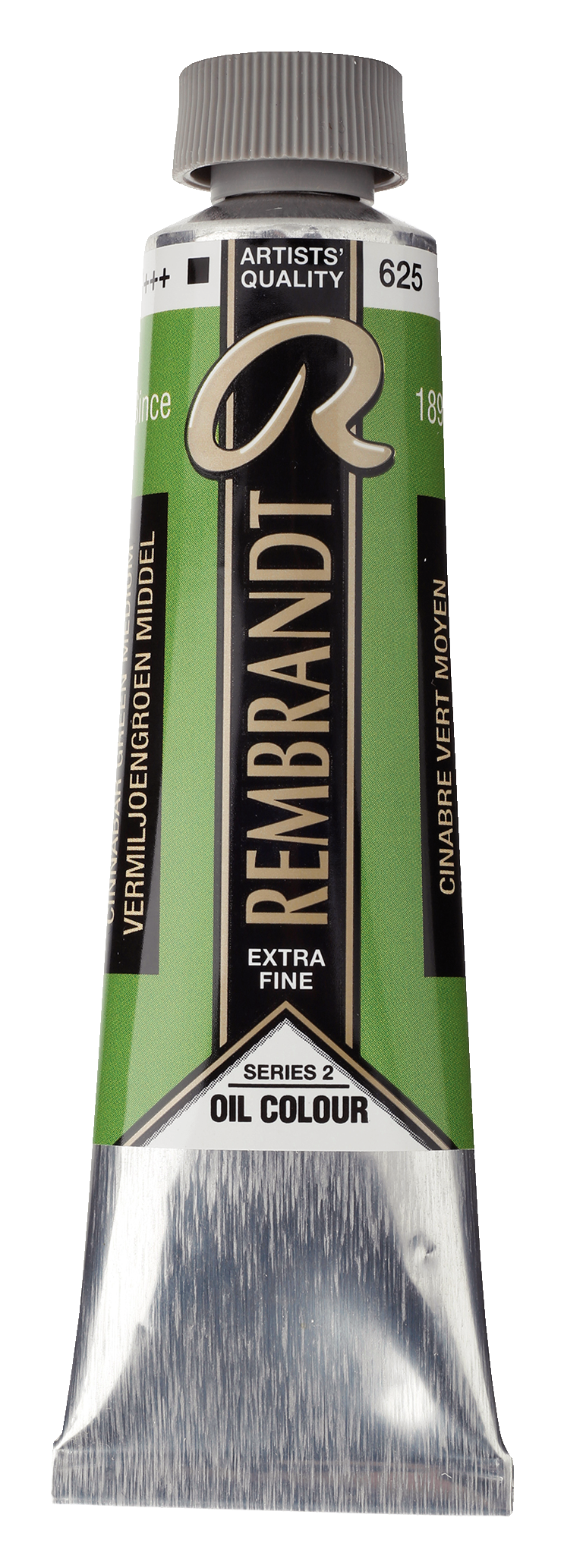 REMBRANDT Ölfarbe - 625 Zinnobergrün Mittel 40ml