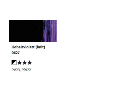 LUKAS BERLIN wassermischb. Ölfarbe - 0627 Kobaltviolett imit. (37ml)