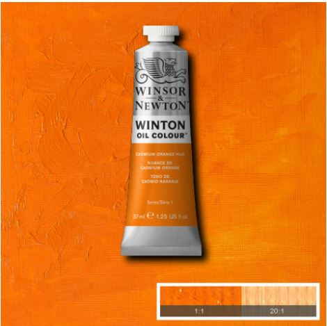 WINSOR&NEWTON Winton Feine Ölfarbe - KADMIUM ORANGE FARBTON 090 (37ml)