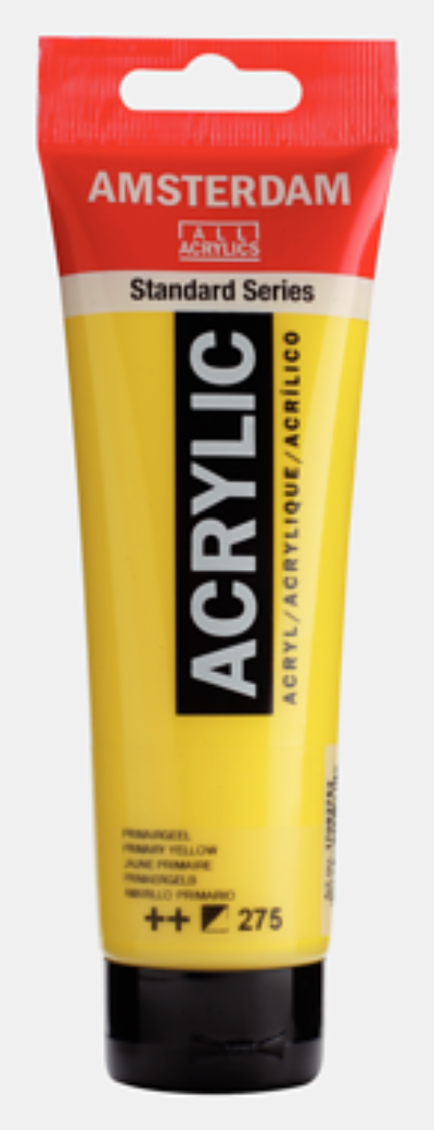 AMSTERDAM Acryl Standard - Primärgelb 275 (120ml)