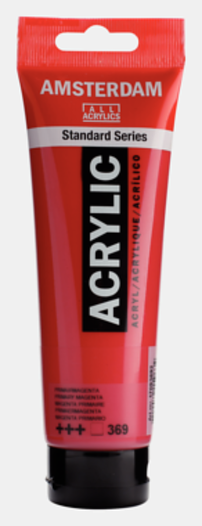 AMSTERDAM Acryl Standard - Primärmagenta 369 (120ml)