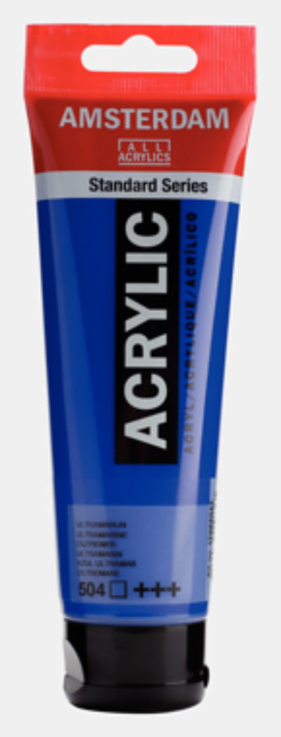 AMSTERDAM Acryl Standard - Ultramarin 504 (120ml)