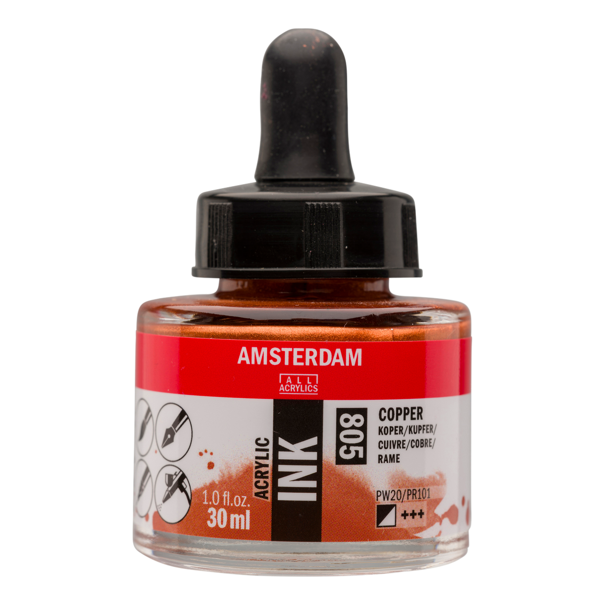 Royal Talens AMSTERDAM Acrylic Ink - Kupfer 805 (30ml)
