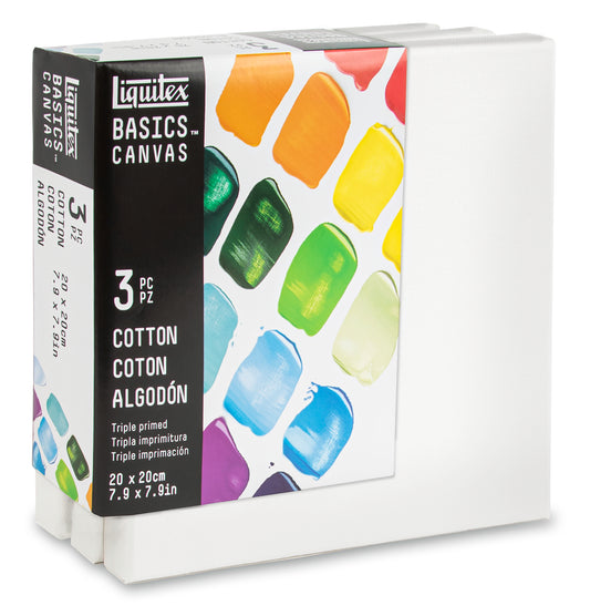 3er-Pack Bespannte Keilrahmen LIQUITEX Basics