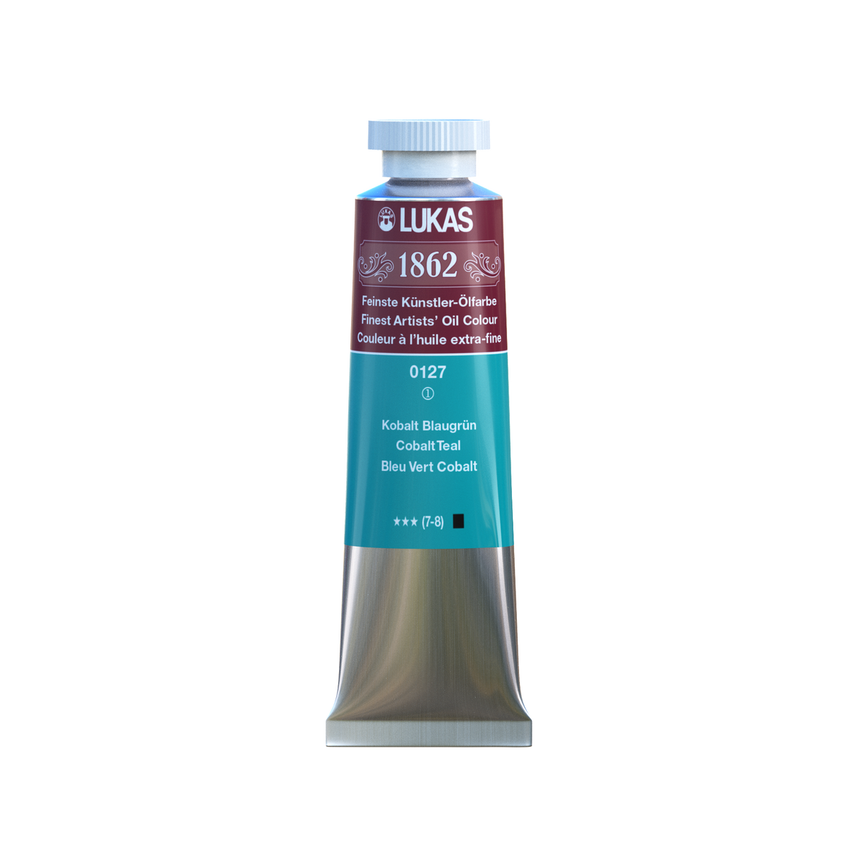 LUKAS 1862 Feinste Ölfarben - NEU Kobalt Blaugrün 0127 (37ml)