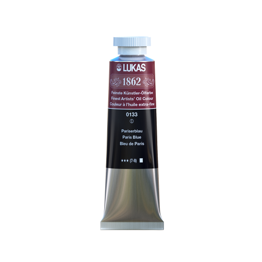 LUKAS 1862 Feinste Ölfarben - Pariserblau 0133 (37ml)