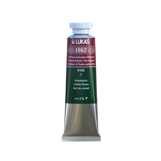 LUKAS 1862 Feinste Ölfarben - Kobaltgrün 0152 (37ml)