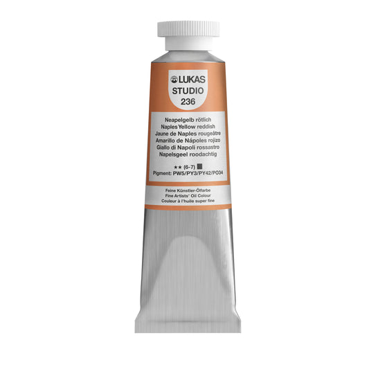 LUKAS STUDIO Ölfarbe - 0236 Neapelgelb Rötlich (37/75/200ml)