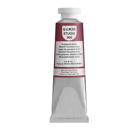 LUKAS STUDIO Ölfarbe - 0266 Krapplack (37/75/200ml)