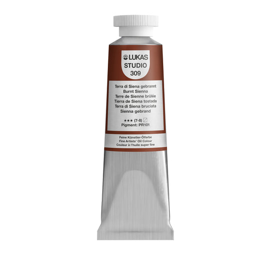LUKAS STUDIO Ölfarbe - 0309 Terra di Siena Gebrannt (37/75/200ml)