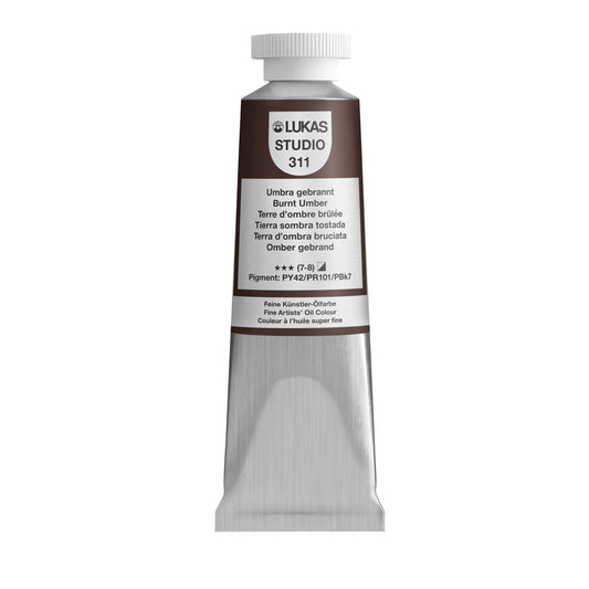 LUKAS STUDIO Ölfarbe - 0311 Umbra Gebrannt (37/75/200ml)