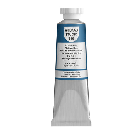 LUKAS STUDIO Ölfarbe - 0345 Phthaloblau (37/75/200ml)