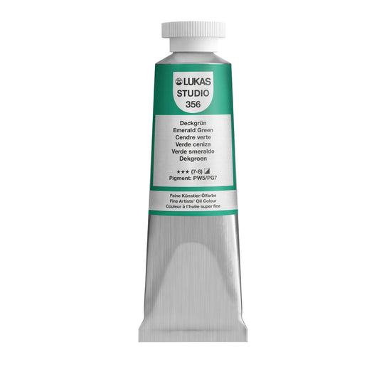 LUKAS STUDIO Ölfarbe - 0356 Deckgrün (37/75/200ml)