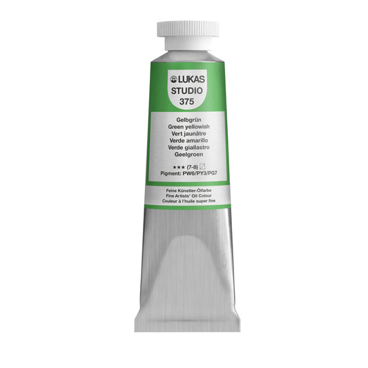 LUKAS STUDIO Ölfarbe - 0375 Gelbgrün (37/75/200ml)
