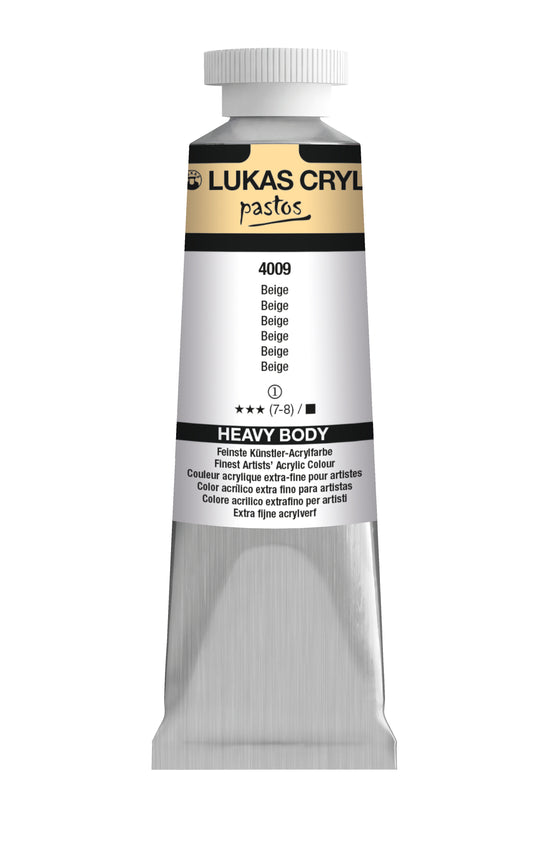LUKAS Cryl PASTOS (CUERPO PESADO) - Beige 4009 (37ml)