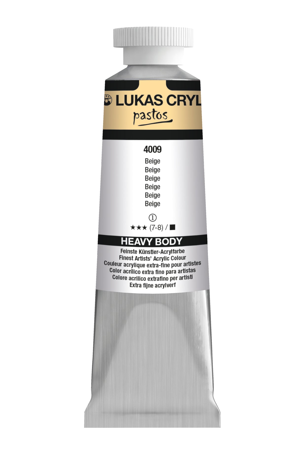 LUKAS Cryl PASTOS (HEAVY BODY) - Beige 4009 (37ml)