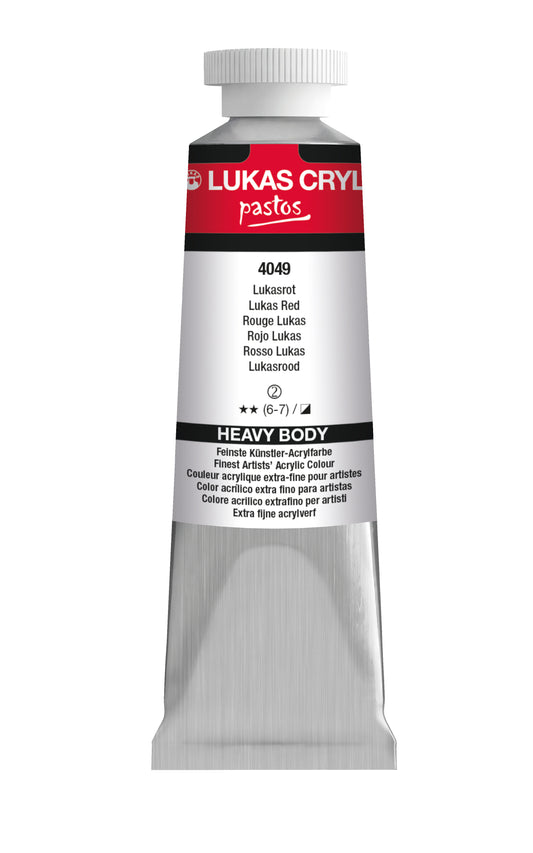 LUKAS Cryl PASTOS (CUERPO PESADO) - Lukasrot 4049 (37ml)