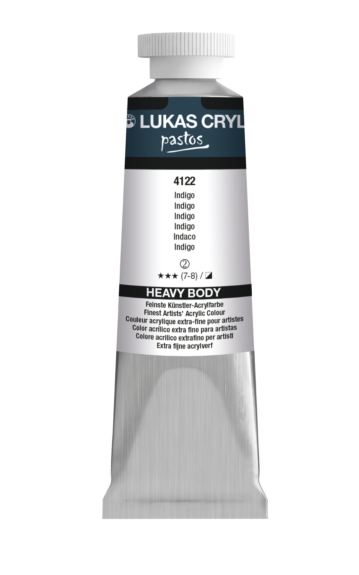 LUKAS Cryl PASTOS (HEAVY BODY) - Indigo 4122 (37ml)