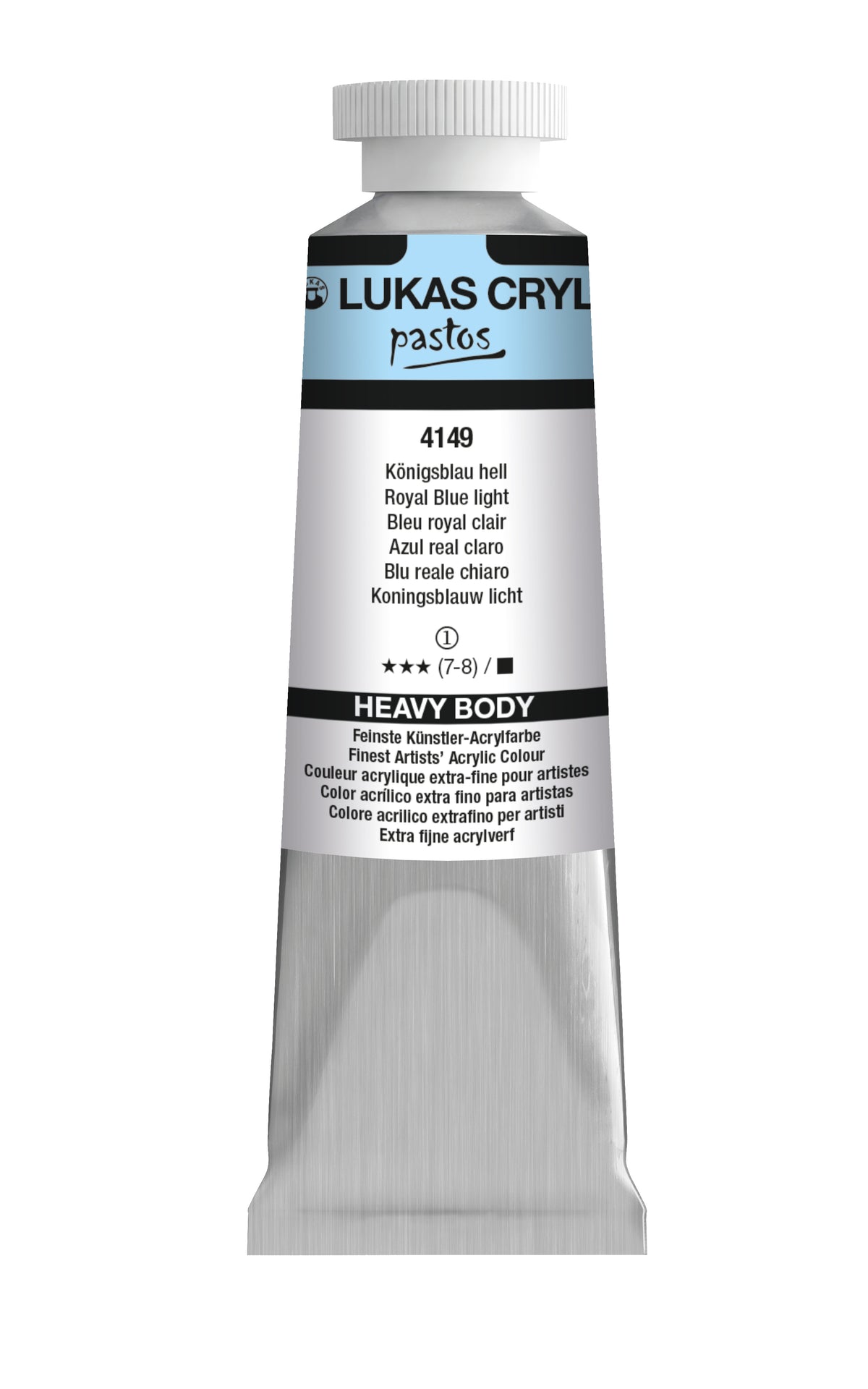 LUKAS Cryl PASTOS (HEAVY BODY) - Königsblau Hell 4149 (37ml)