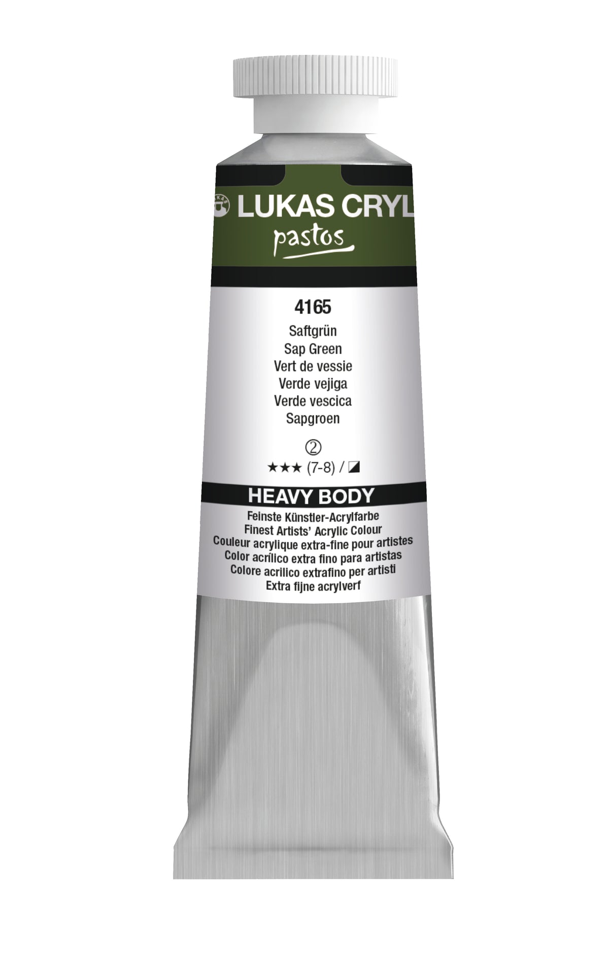 LUKAS Cryl PASTOS (HEAVY BODY) - Saftgrün 4165 (37ml)