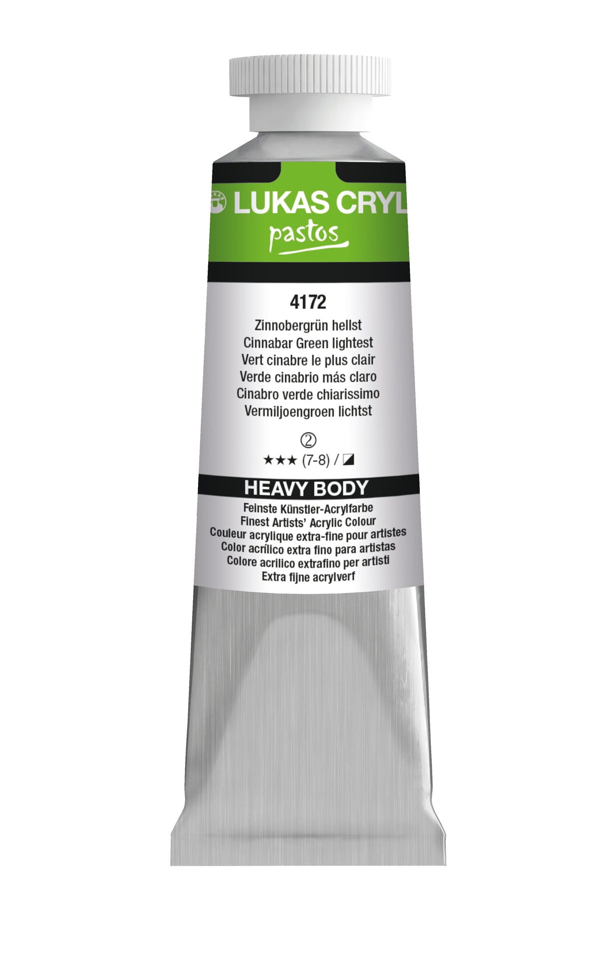 LUKAS Cryl PASTOS (CUERPO PESADO) - Verde bermellón más claro 4172 (37ml)