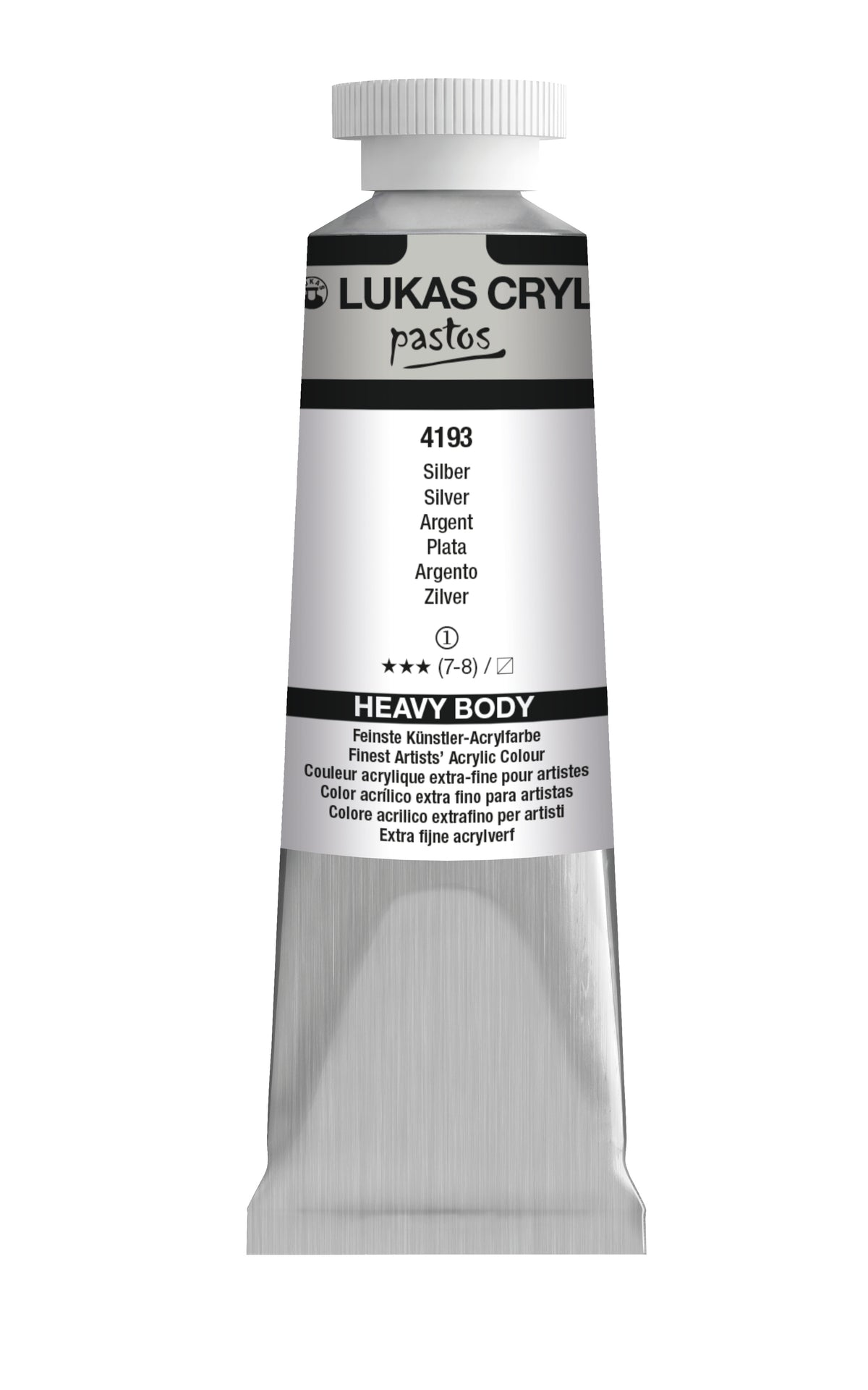 LUKAS Cryl PASTOS (CUERPO PESADO) - Plata 4193 (37ml)