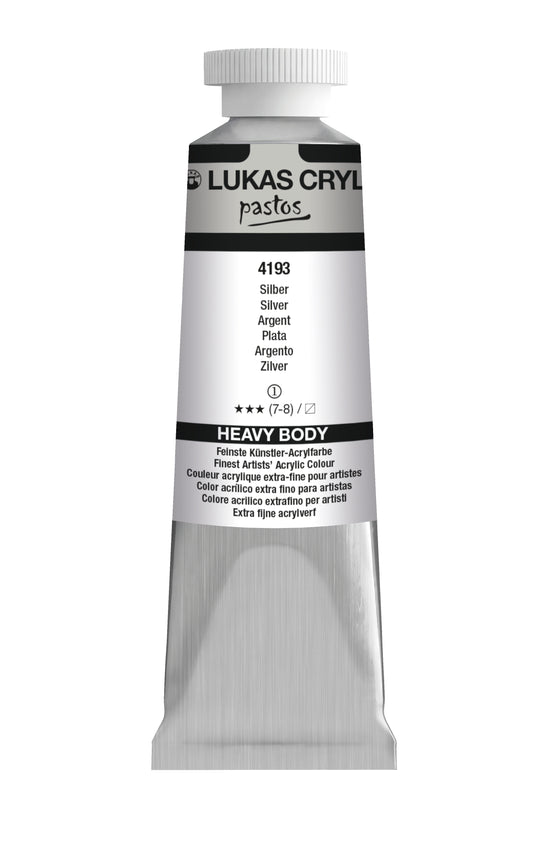LUKAS Cryl PASTOS (CUERPO PESADO) - Plata 4193 (37ml)