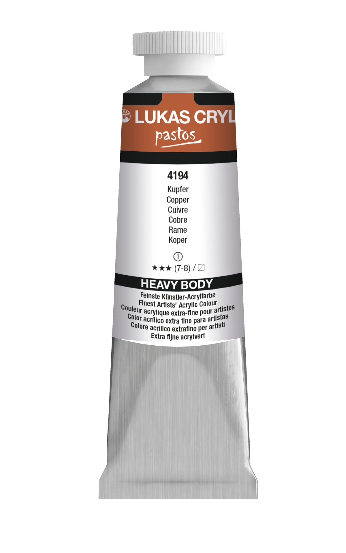 LUKAS Cryl PASTOS (HEAVY BODY) - Kupfer 4194 (37ml)