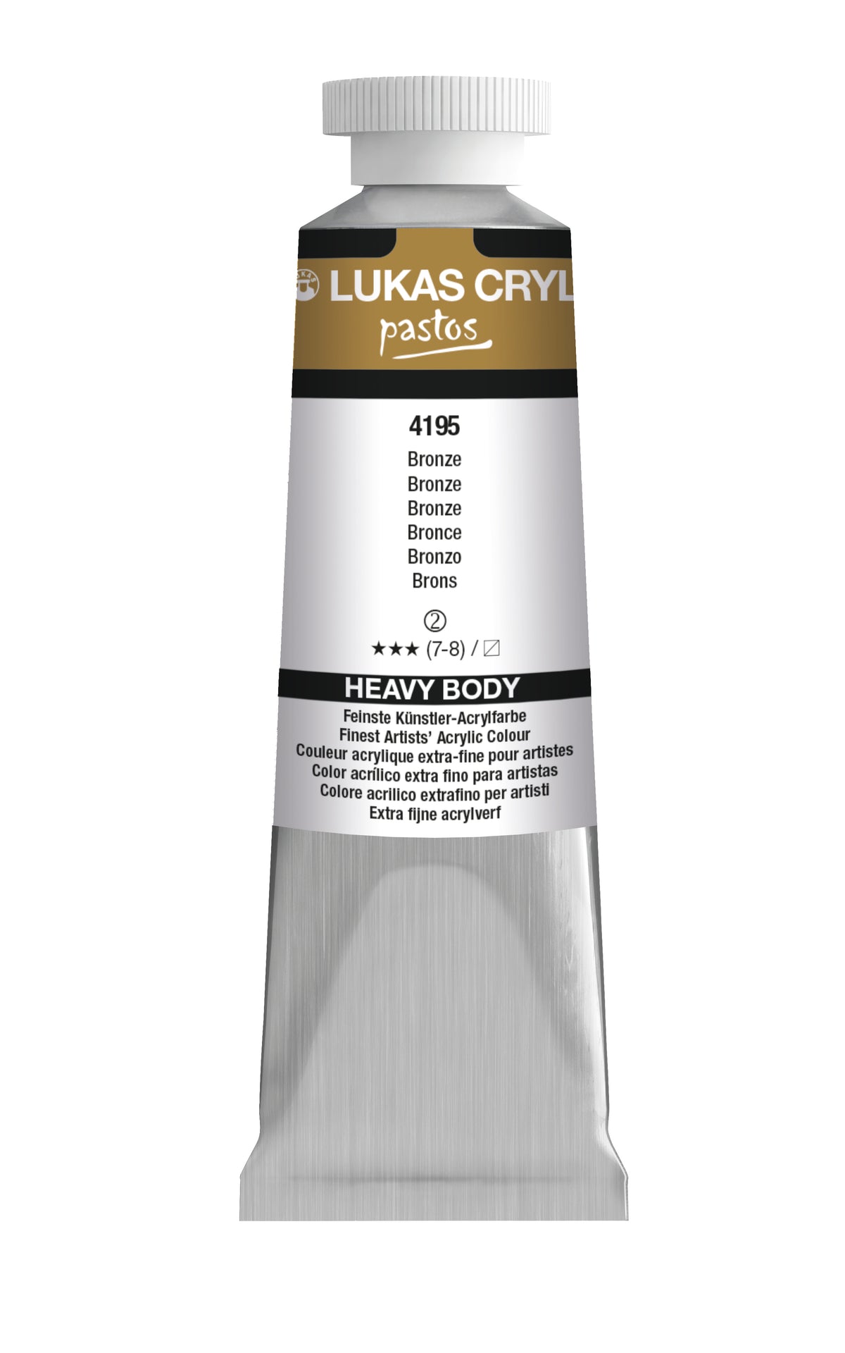 LUKAS Cryl PASTOS (HEAVY BODY) - Bronze 4195 (37ml)