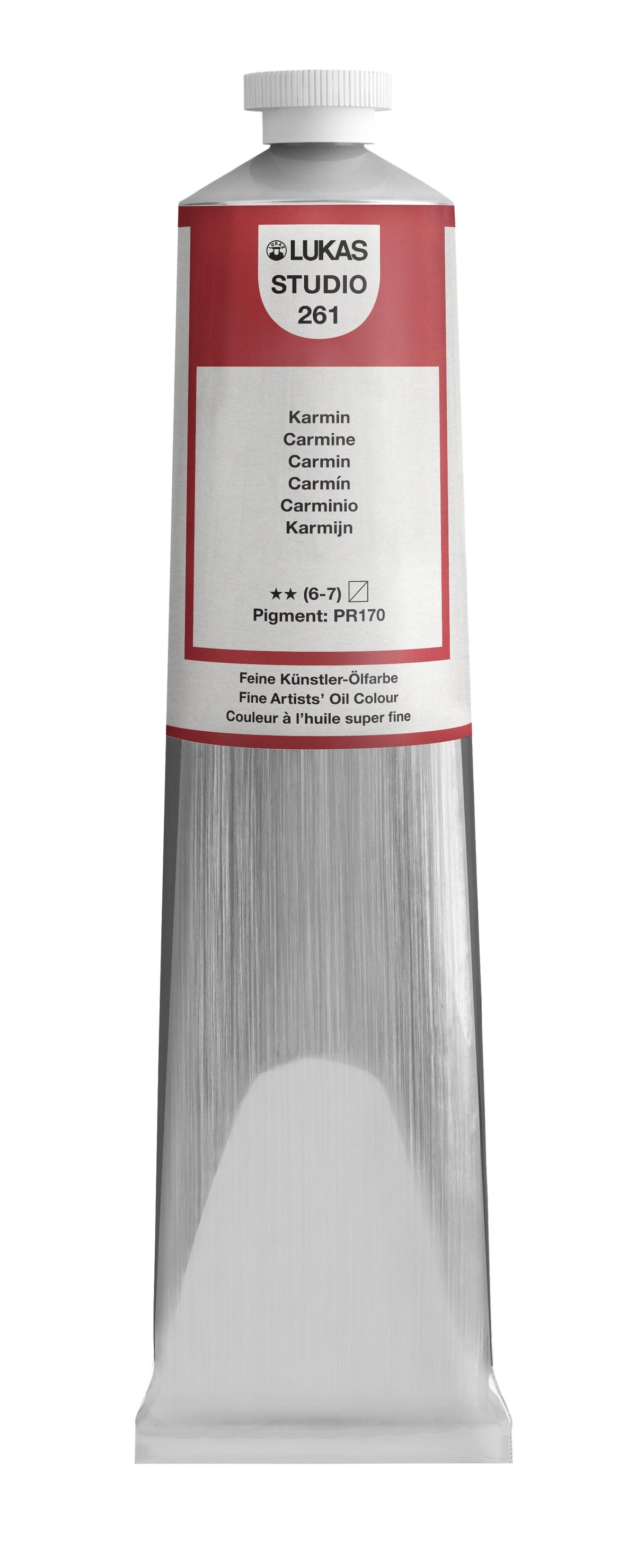 Pintura al óleo LUKAS STUDIO - 0261 Carmín (75/200ml)