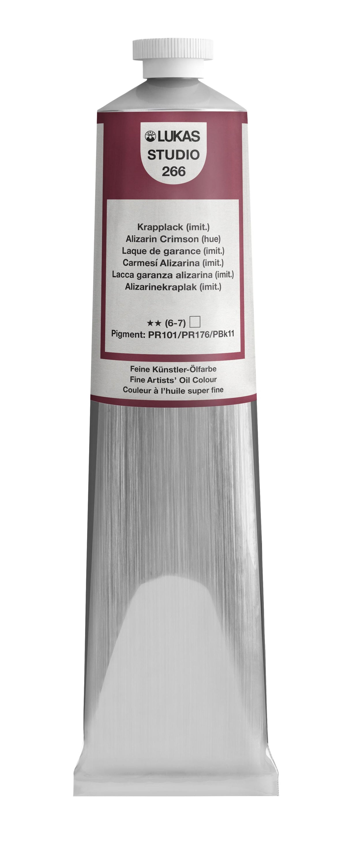 LUKAS STUDIO Ölfarbe - 0266 Krapplack (37/75/200ml)