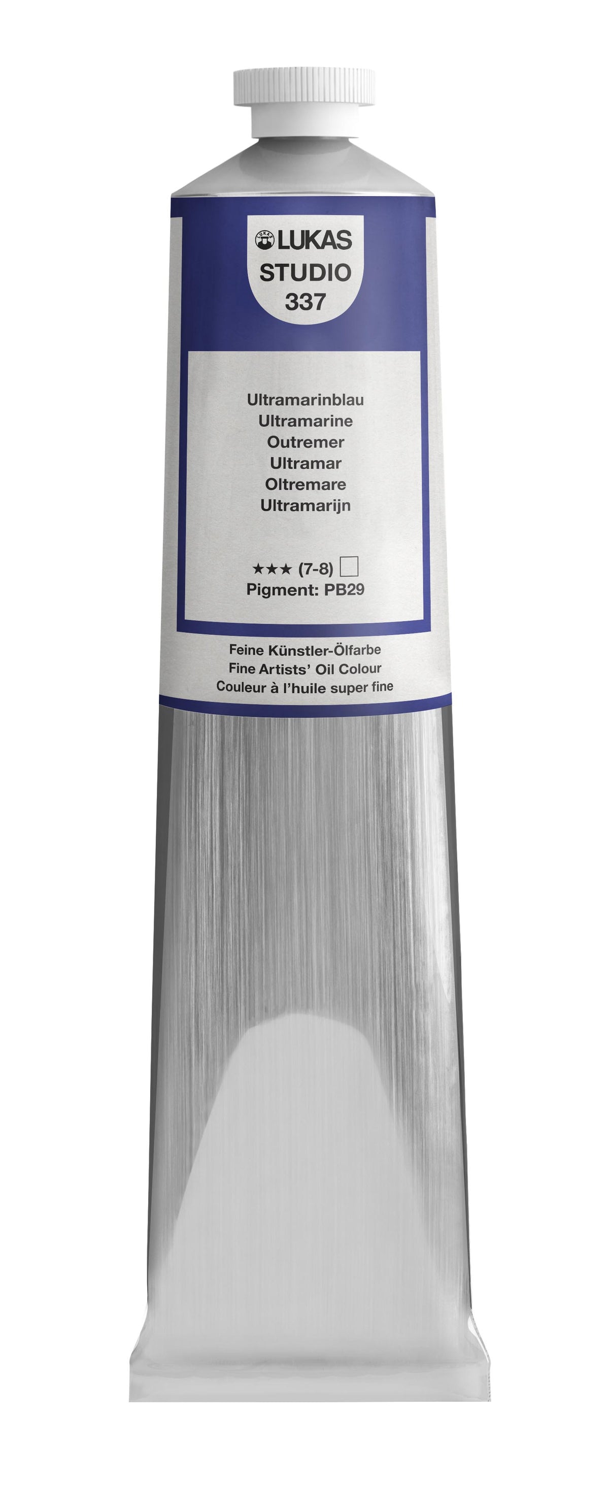 LUKAS STUDIO Ölfarbe - 0337 Ultramarinblau (37/75/200ml)