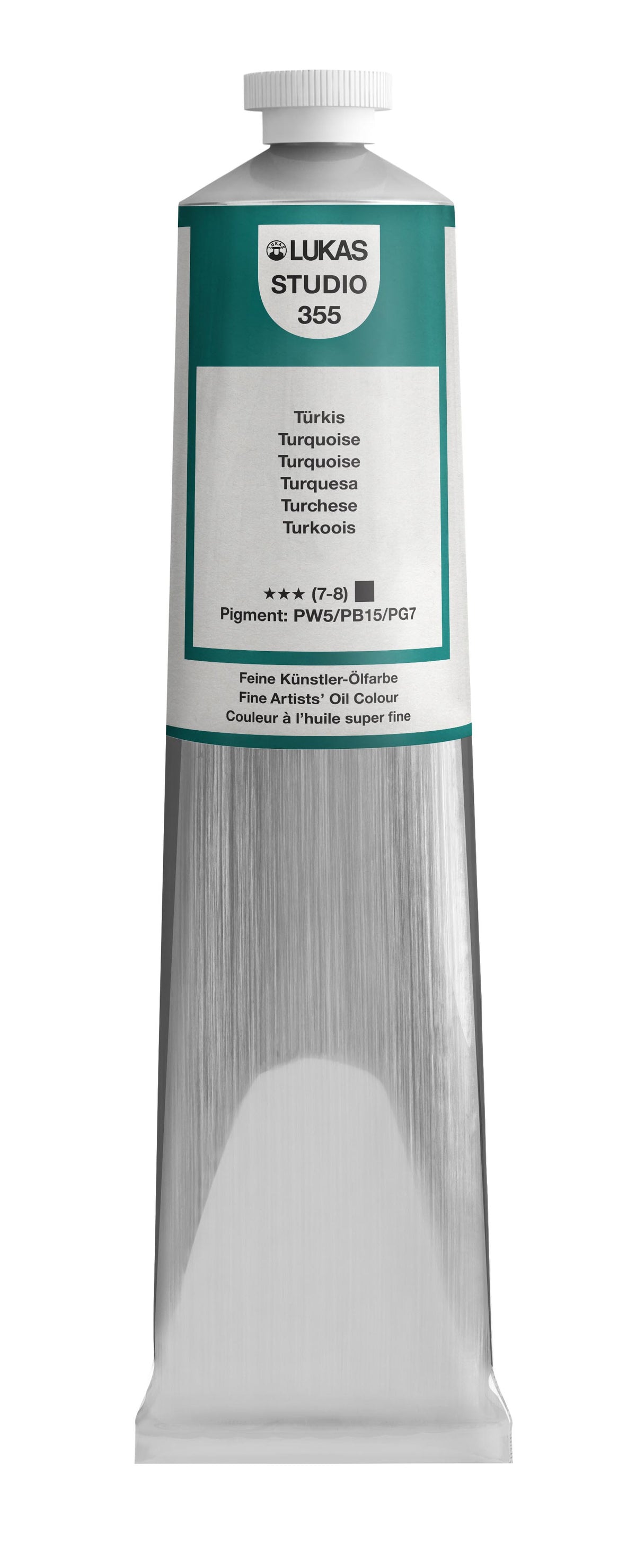 Pintura al óleo LUKAS STUDIO - 0355 turquesa (75/200ml)