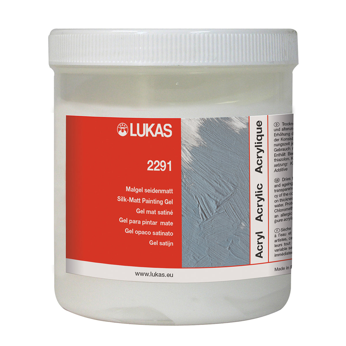 LUKAS Acryl Malgel seidenmatt 125ml/250ml