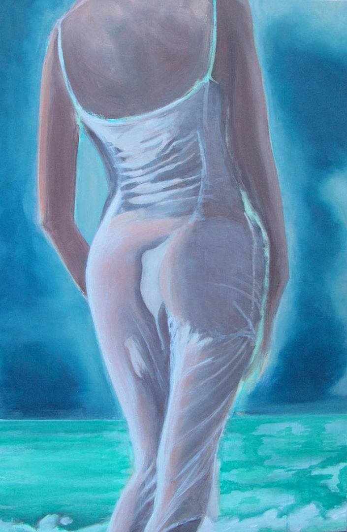 Sven Blatt: “Mujer junto al mar”