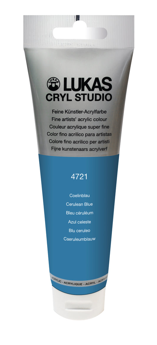 LUKAS CRYL Studio - 4721 Azul cerúleo (125/250ml)