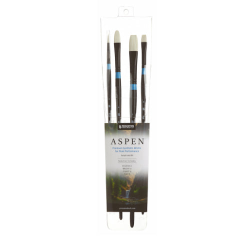 PRINCETON Aspen 4er Pinsel-Set (Mix)