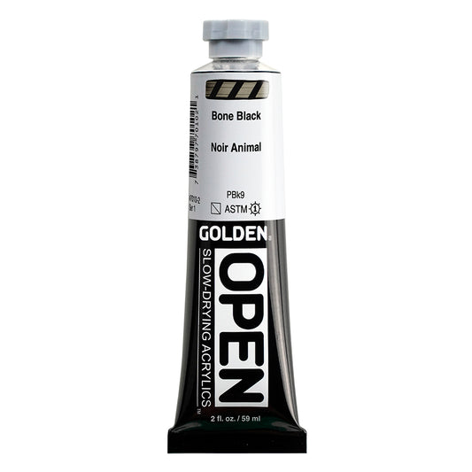 GOLDEN Open Acryl - Elfenbeinschwarz 7010 (59ml)