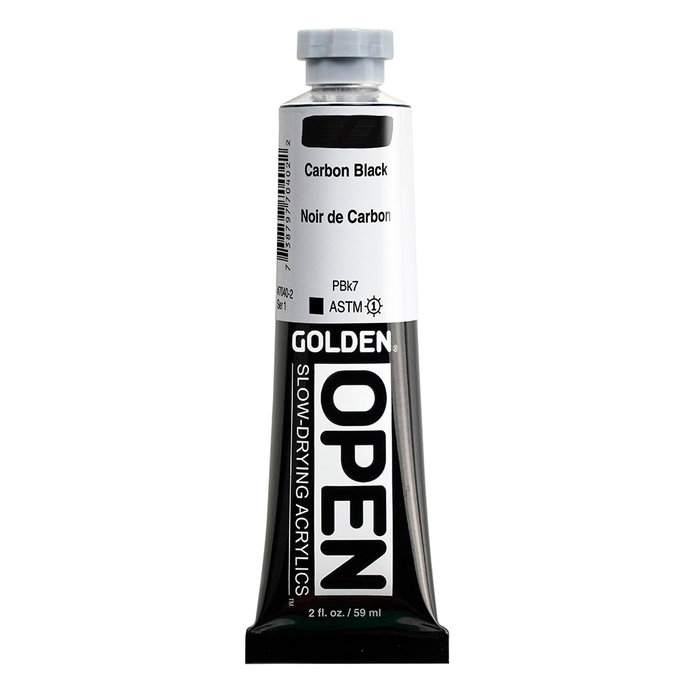GOLDEN Open Acryl - Carbonschwarz 7040 (59ml)
