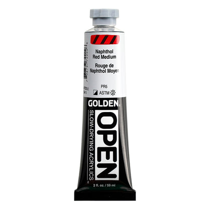 GOLDEN Open Acryl - Naphtholrot Mittel  7220 (59ml)