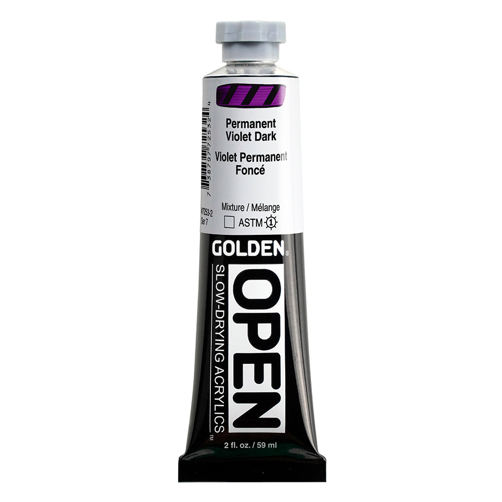GOLDEN Open Acryl - Permanentviolett Dunkel  7253 (59ml)