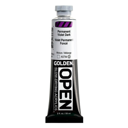 GOLDEN Open Acryl - Permanentviolett Dunkel  7253 (59ml)