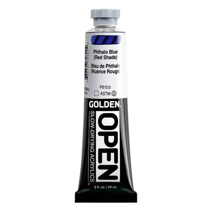 GOLDEN Open Acryl - Phthaloblau Rotton  7260 (59ml)