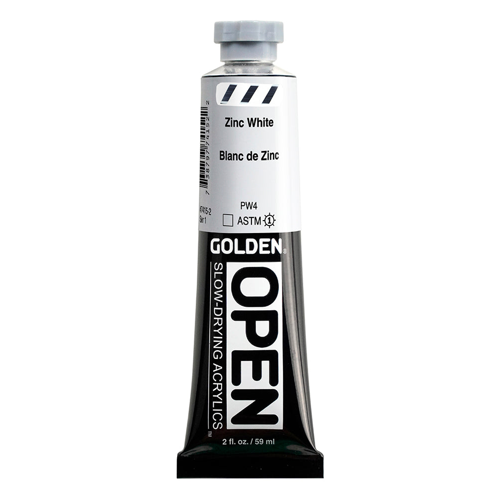 GOLDEN Open Acryl - Zinkweiss 7415 (59ml)