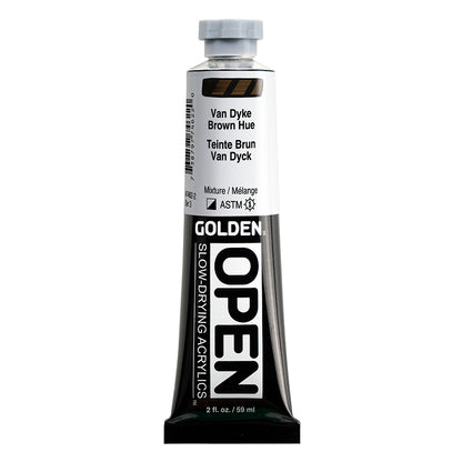 GOLDEN Open Acryl - Vandykebraun Farbton 7462 (59ml)