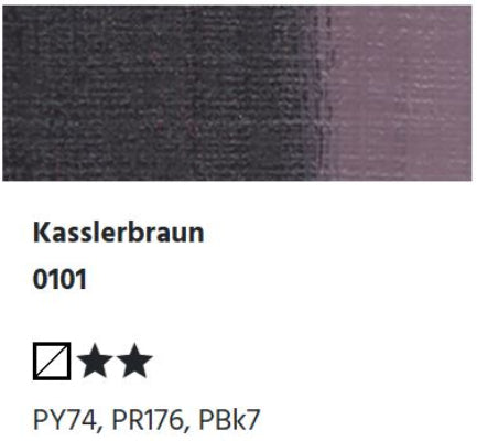 LUKAS 1862 Feinste Ölfarben - Kasslerbraun 0101  (37ml)